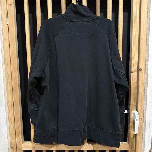 Nike Dri-Fit Pullover Womens 2XL Half Zip Just Do It Swoosh Training AH8969-010 - Picture 3 of 9